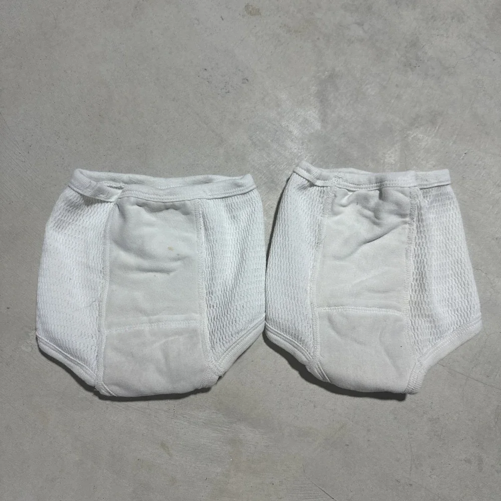 Vintage Clothing Baby Doll Diaper Cover Bloomers Mickey Mouse 1960s Christy Knit